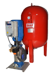 MultiDAF1 3000-9/Tek Pompalı Dik Hidrofor 1,1 kW (1¼''-1'') (7-8) Kat (0-20) Daire