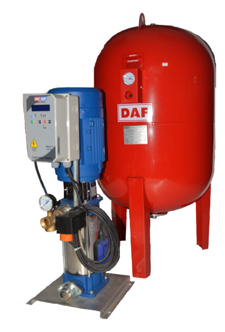 MultiDAF1 6000-8/Tek Pompalı Hidrofor 3 kW (1¼''-1'')(10-12) Kat (20-40) Daire