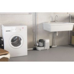 SANICOM 1 / 12 LT 1 Bulaşık Mak.+ 1 Evye + 1 Lavabo +1 Duş Kabini Tahliye