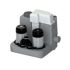 SANICOM 2 /12 LT 1 Bulaşık Mak.+ 1 Evye + 1 Lavabo +1 Duş Kabini Tahliye