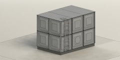 15 TON 304 PASLANMAZ SU DEPOSU (En=2160mm x Boy=3240mm x Yükseklik= 2160mm)
