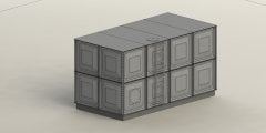 20 TON 304 PASLANMAZ SU DEPOSU (En=2160mm x Boy=4320mm x Yükseklik= 2160mm)