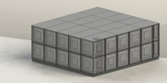 69 TON 304 PASLANMAZ SU DEPOSU (En=5400mm x Boy=5940mm x Yükseklik= 2160mm)