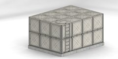 24 TON GRP SU DEPOSU (En=3000mm x Boy=4000mm x Yükseklik= 2000mm)