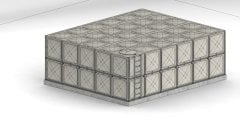 60 TON GRP SU DEPOSU (En=5000mm x Boy=6000mm x Yükseklik= 2000mm)