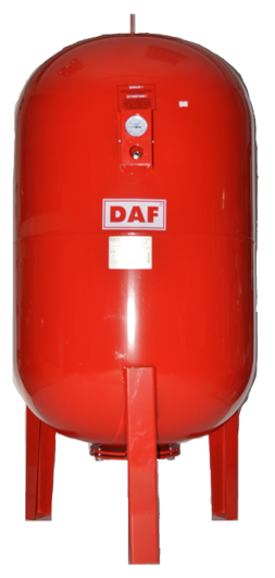 TR 200/16 (200 Lt- 16 Bar) Dik Ayaklı Genleşme Tankı 11/2''