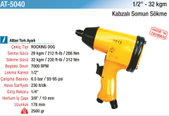 Yama 1/2' - 32kg Kabzalı Somun Sökme