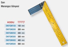 D&W Sarı Marangoz Gönyeleri