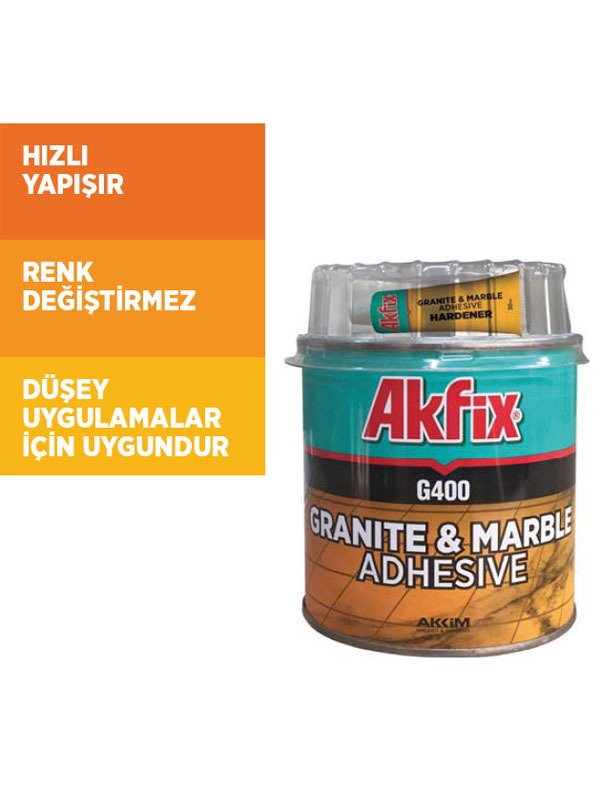 Akfix G400 Granit - Mermer Yapıştırıcı