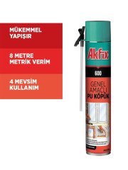 Akfix 600 Genel Amaçlı PU Köpük 750ml / 600gr