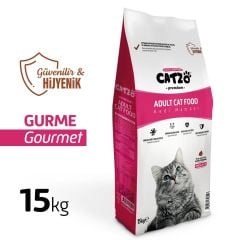 Catzo Premium Gurme Renkli 15 Kg. Kedi Maması