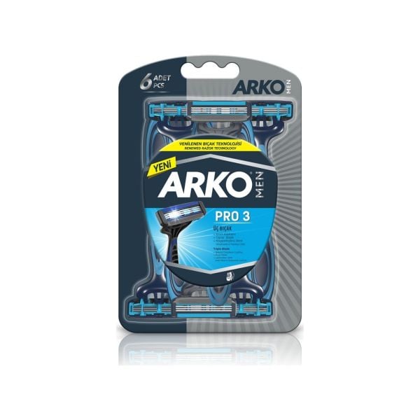 Arko Men Tıraş Bıçağı Pro 3 6lı
