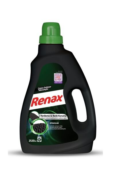 Renax Sıvı Çamaşır Deterjanı Siyahlar 2520ml