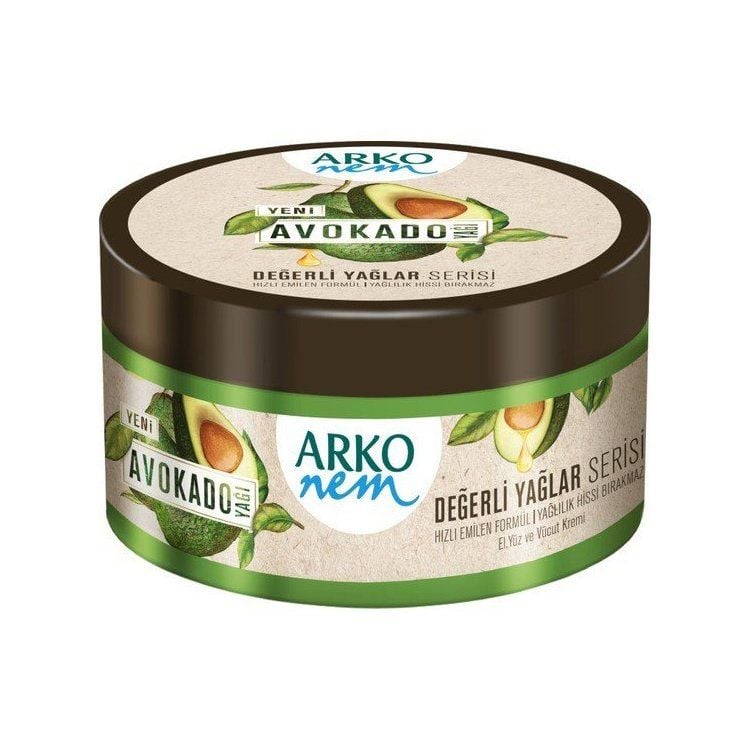 Arko Nem Krem Değerli Yağlar Avokado 250ml