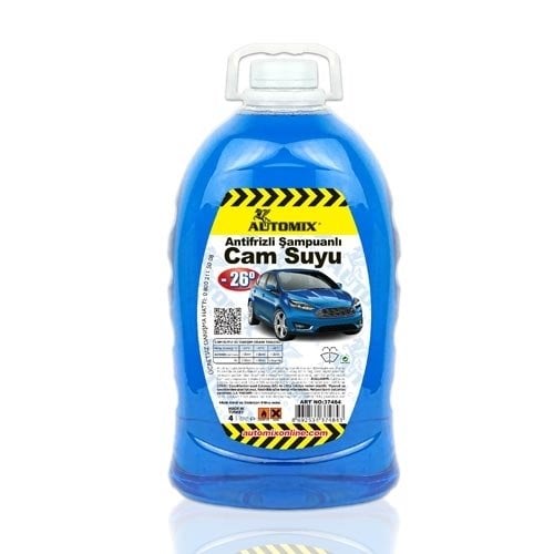 Automix Antifrizli Şampuanlı 4 lt -22 Cam Suyu