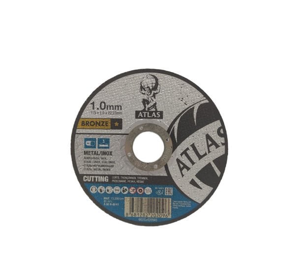 Atlas Metal Ultra İnce Kesme Bronze 115x1.0x22.23m