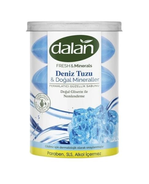 Dalan Fresh Mineral Bardak Sabun Deniz Tuz 4*110gr