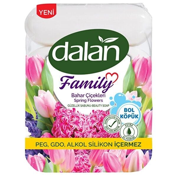Dalan Family Sabun Bahar Çiçekleri 4*75gr