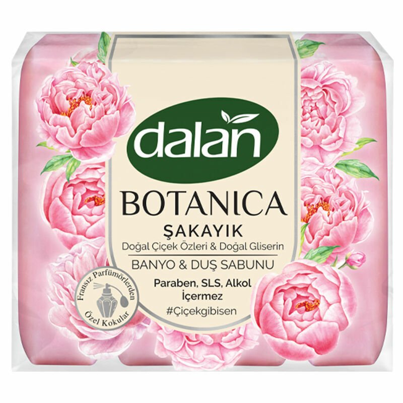 Dalan Botanica Duş Sabun Opp Şakayık 4*150gr