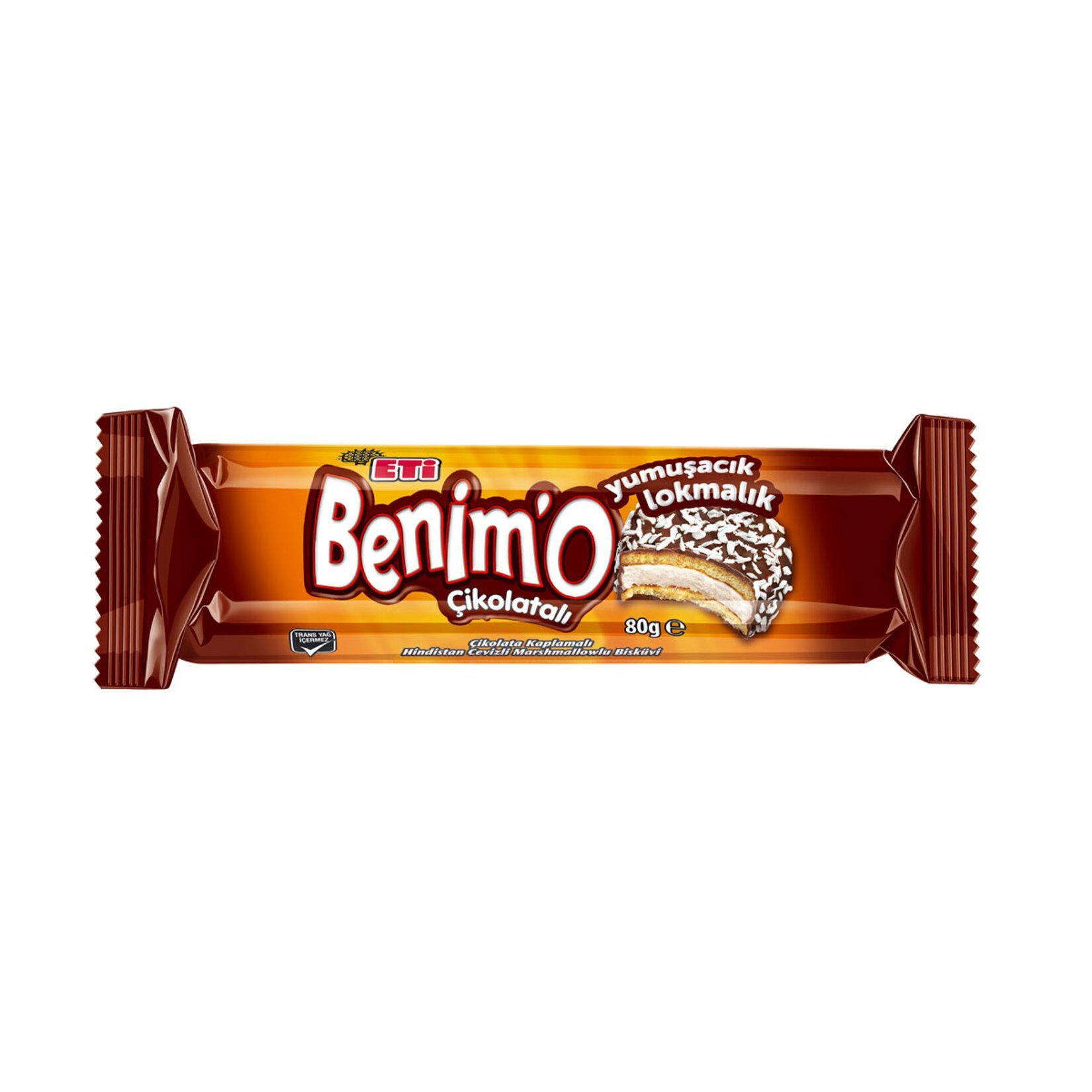 Eti Benimo Lokmalık Çikolatalı 80gr