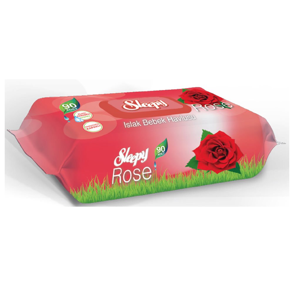 Sleepy Islak Havlu Rose 90 lı