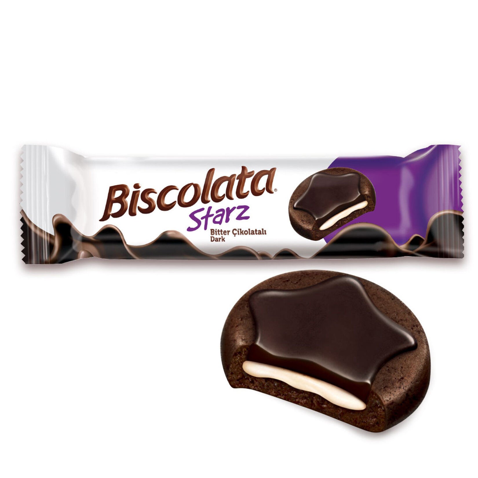 Biscolata Starz Bitter Çikolatalı 82g