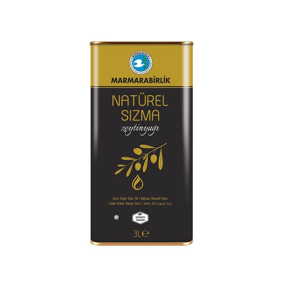 Marmara Birlik Zeytin Yağı Naturel Sızma 3kg