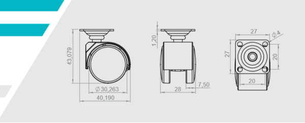 HTS-481 30 luk Tablalı Teker