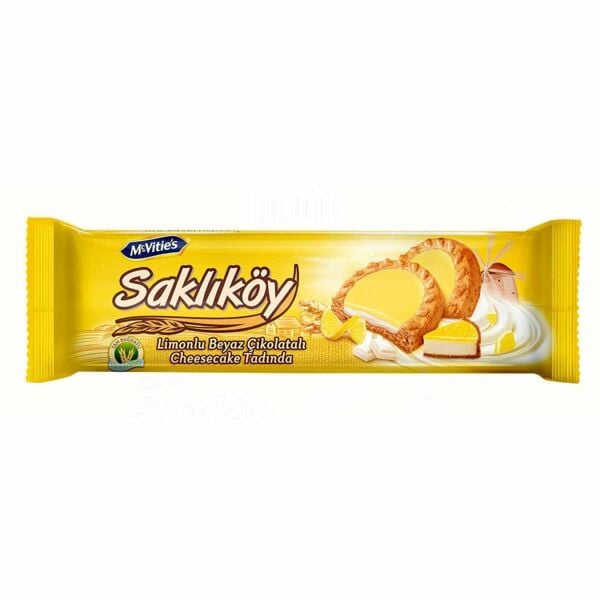 Ülker Saklıköy Limon Kr. Cheesecak Bisküvi 100gr