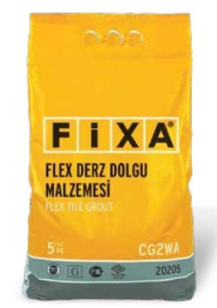 Fixa Flex Derz Dolgu 1-6mm Koyu Gri 5kg