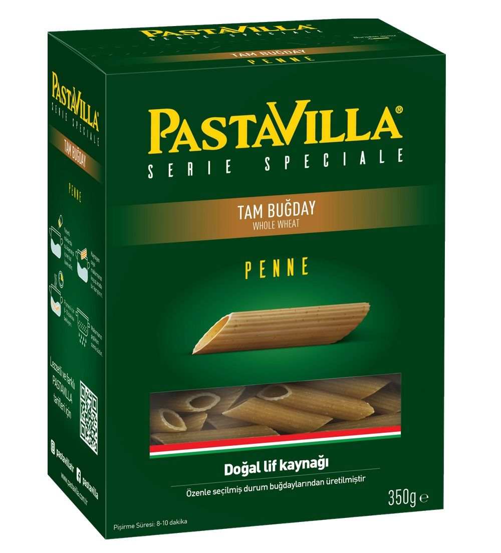 Pastavilla Tam Buğday Kalem Makarna 350gr