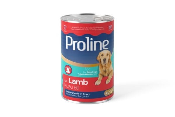 Proline Konserve Köpek Kuzulu Soslu 400gr