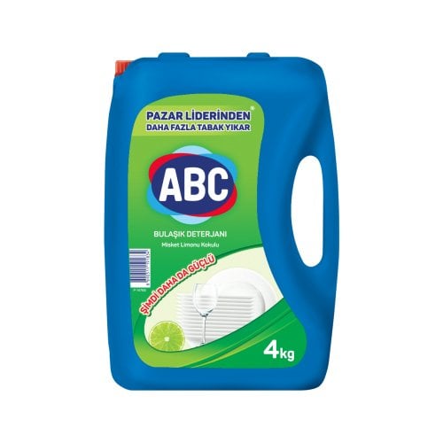 ABC Bulaşık Deterjanı Misket Limonu 4 lt