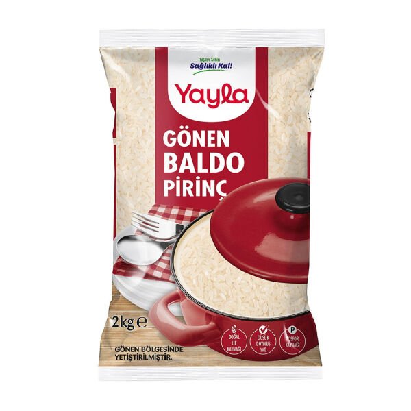 Yayla Gönen Baldo Pirinç 2kg