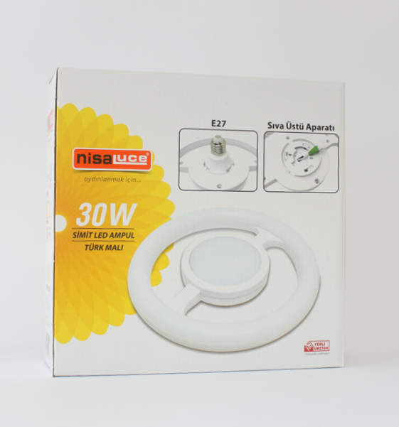 Nisa Luce Simit Led Ampul Beyaz 30w