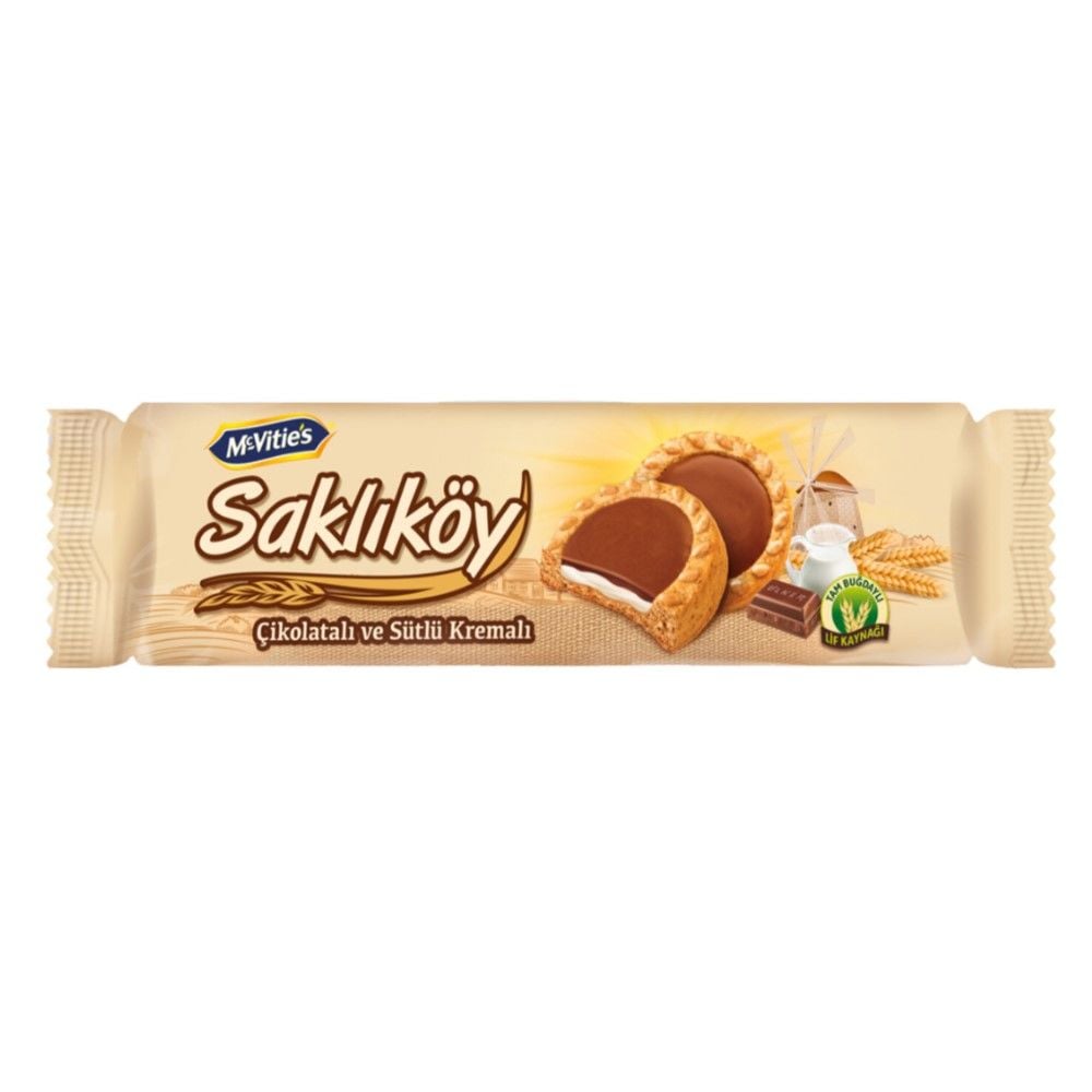 Ülker Saklıköy Çik.ve Sütlü Kremalı 100gr