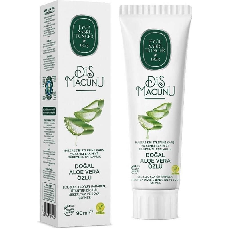 Eyüp Sabri Tuncer Diş Macunu Aloevera Özlü 90ml