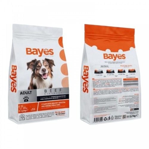 Bayes Yetişkin Köpek biftekli 2.2 Kg