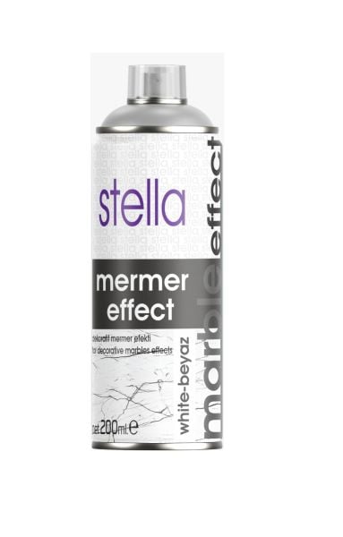 Stella Sprey Mermer Efekt Beyaz 200ml