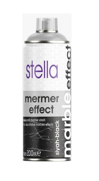 Stella Sprey Mermer Efekt Siyah 200ml