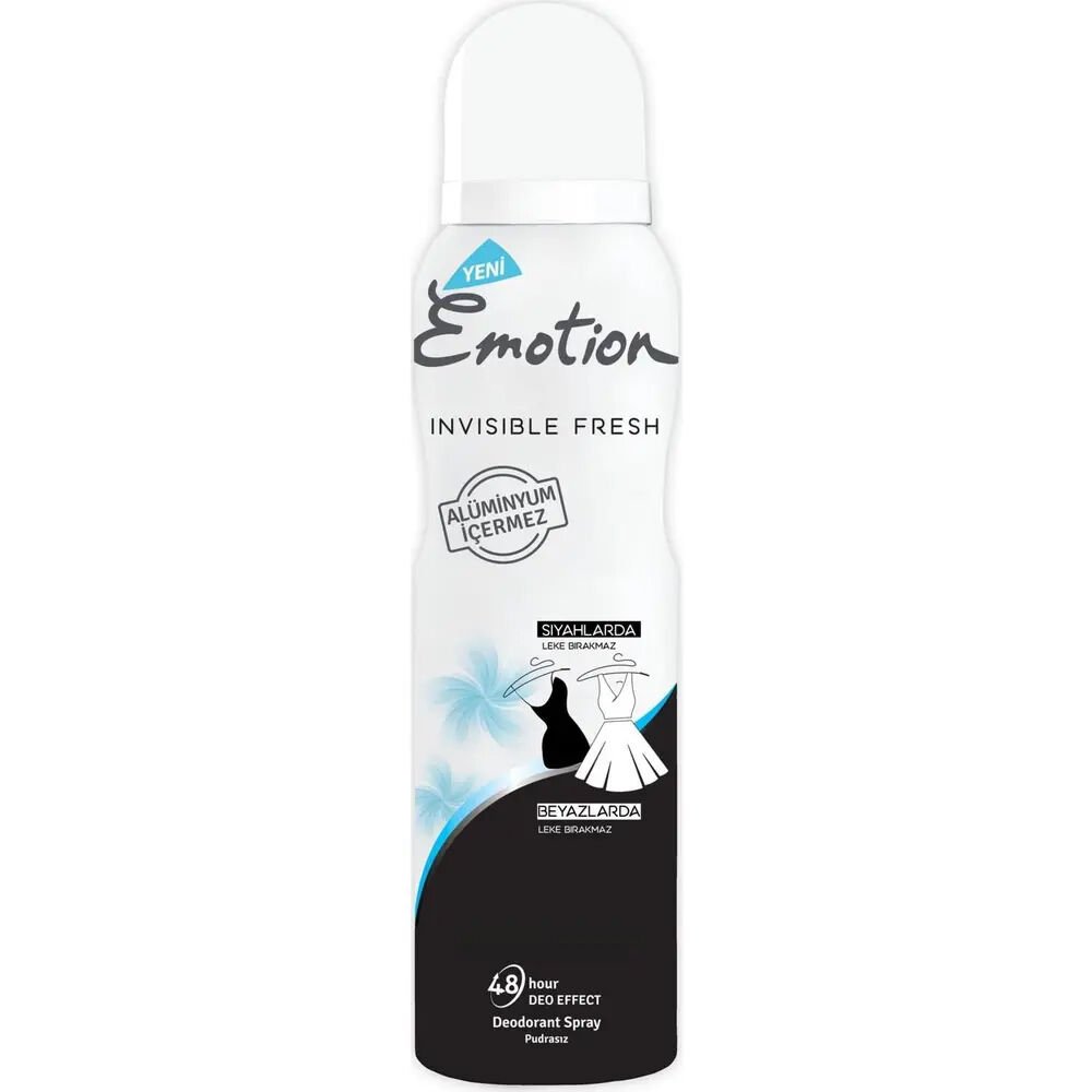Emotion Deodorant B&W İnvisible Fresh 150ml