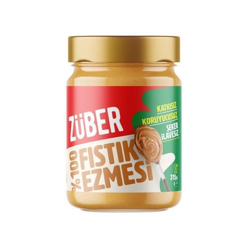 Züber %100 Fıstık Ezmesi 315gr