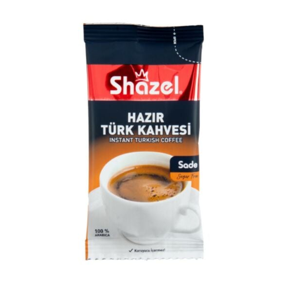 Shazel Hazır Türk Kahvesi Sade Tekli
