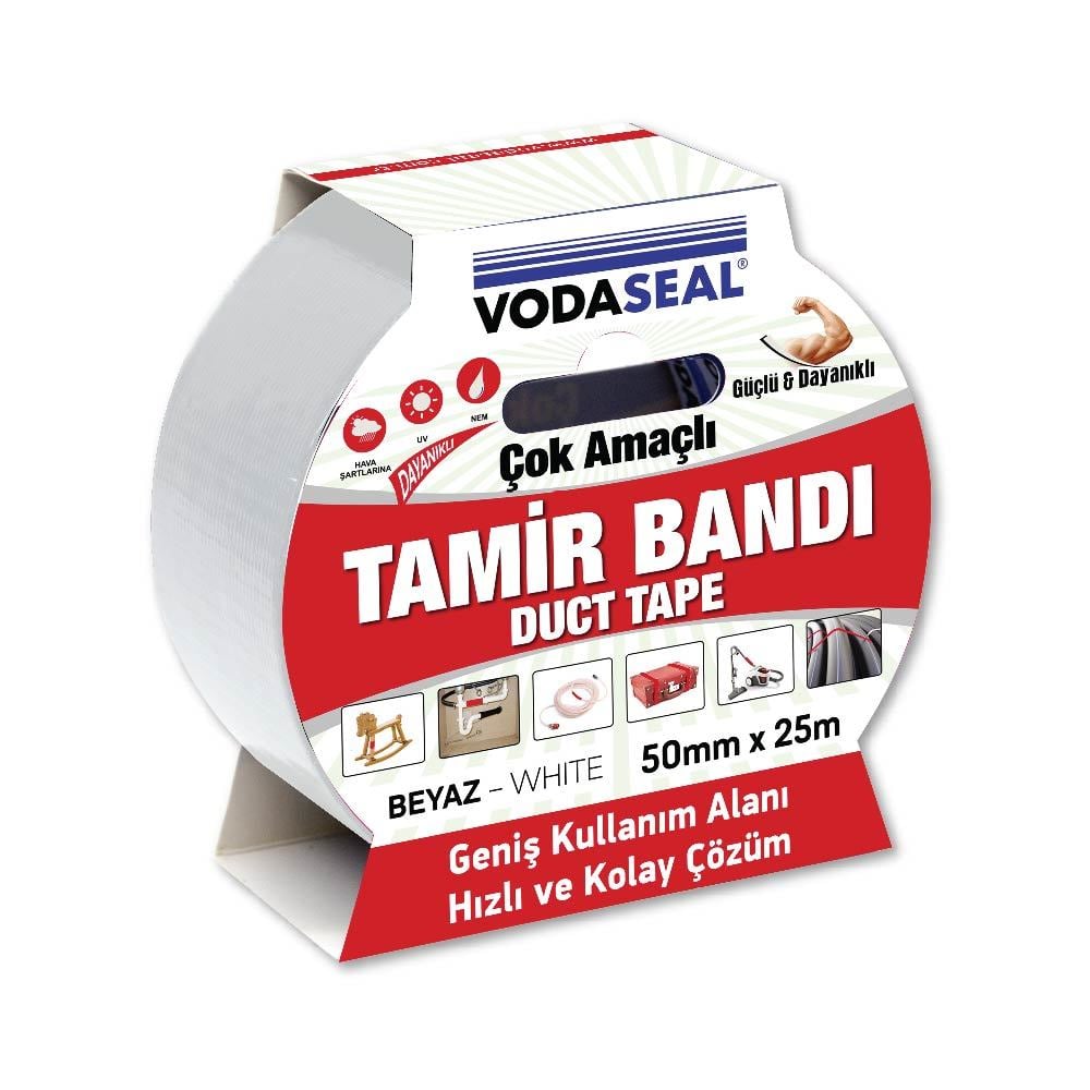 Vodaseal Tamir Bandı 50mmx25mt Beyaz