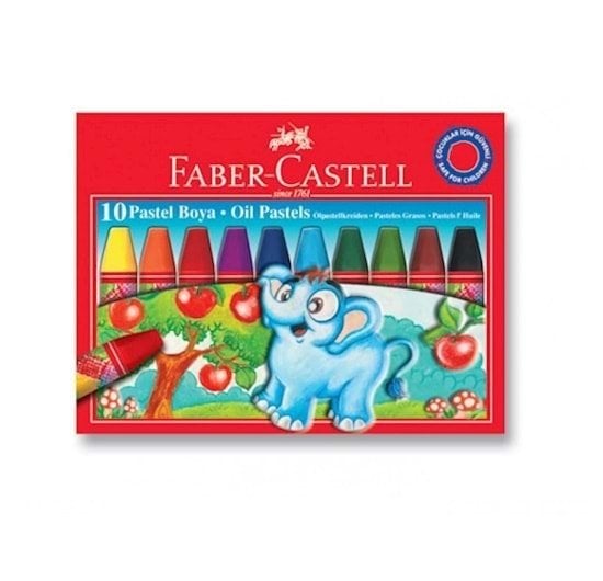 Faber-Castell Karton Kutu Pastel Boya 10 Renk