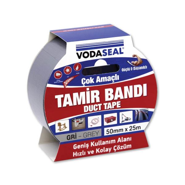 Vodaseal Tamir Bandı 50mmx25mt Gri