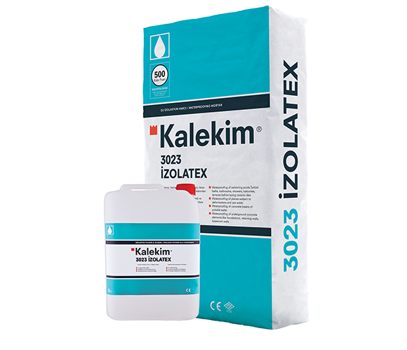 Kalekim 3023 İzolatex Su Yalıtım Harcı 20kg+5Litre Set