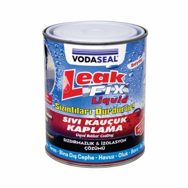 Vodaseal Fix Kauçuk Kaplama Beyaz 800gr LF800T