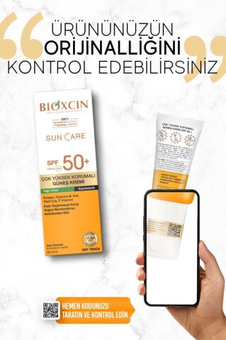 Bioxcin Sun Care Çok Yüksek Korumalı Yağlı Ciltler Için Güneş Kremi Spf 50+ 50ml