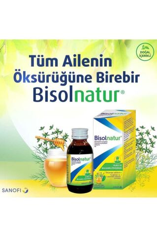 Bisol Natur Doğal İçerikli Öksürük Şurubu 94ml